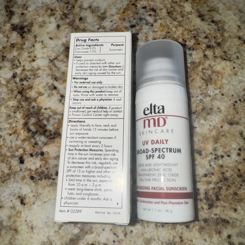 Elta MD UV Daily Broad Spectrum SPF 40 Facial Sunscreen 1.7oz Free Shipping